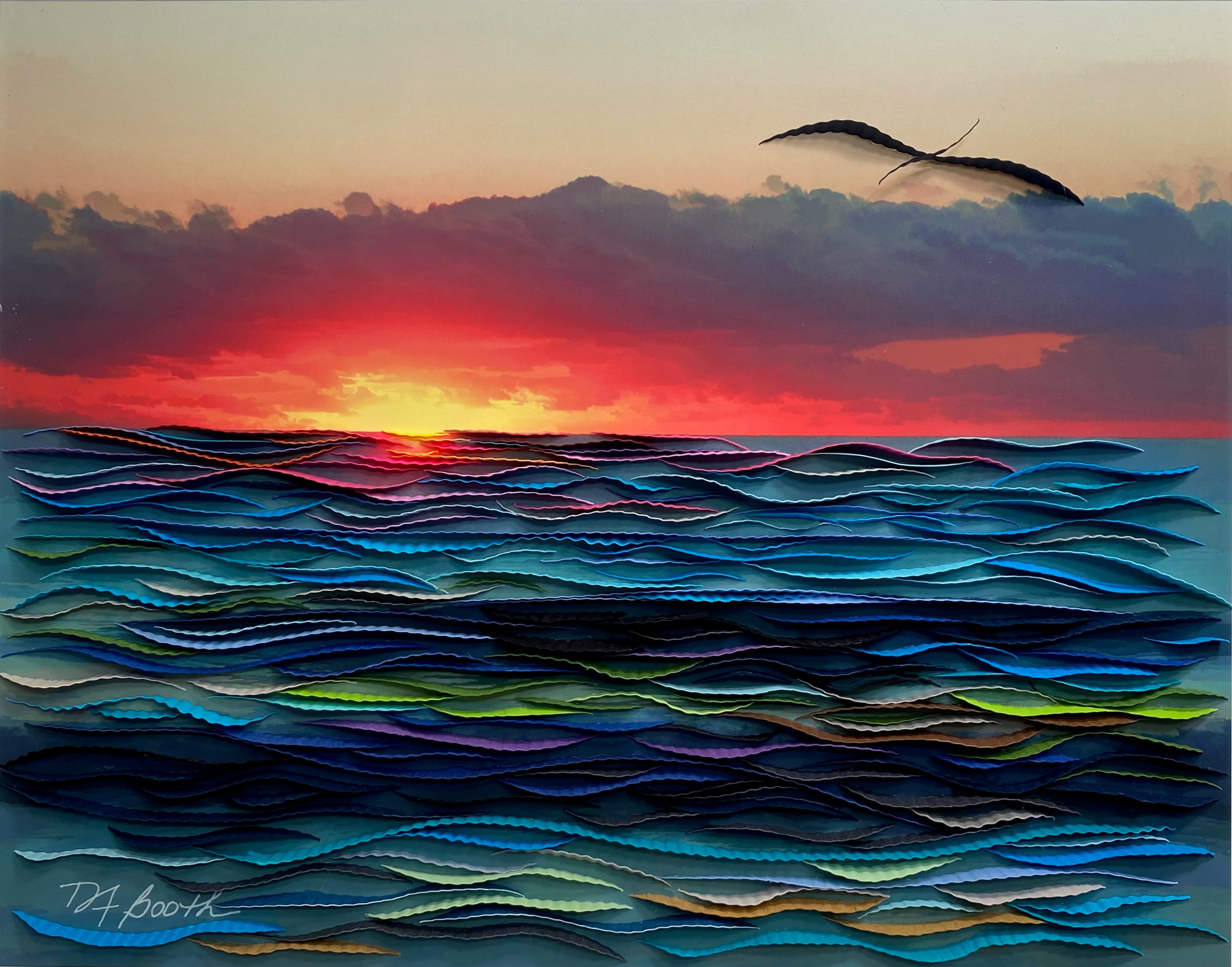 Sunrise Over The Sea