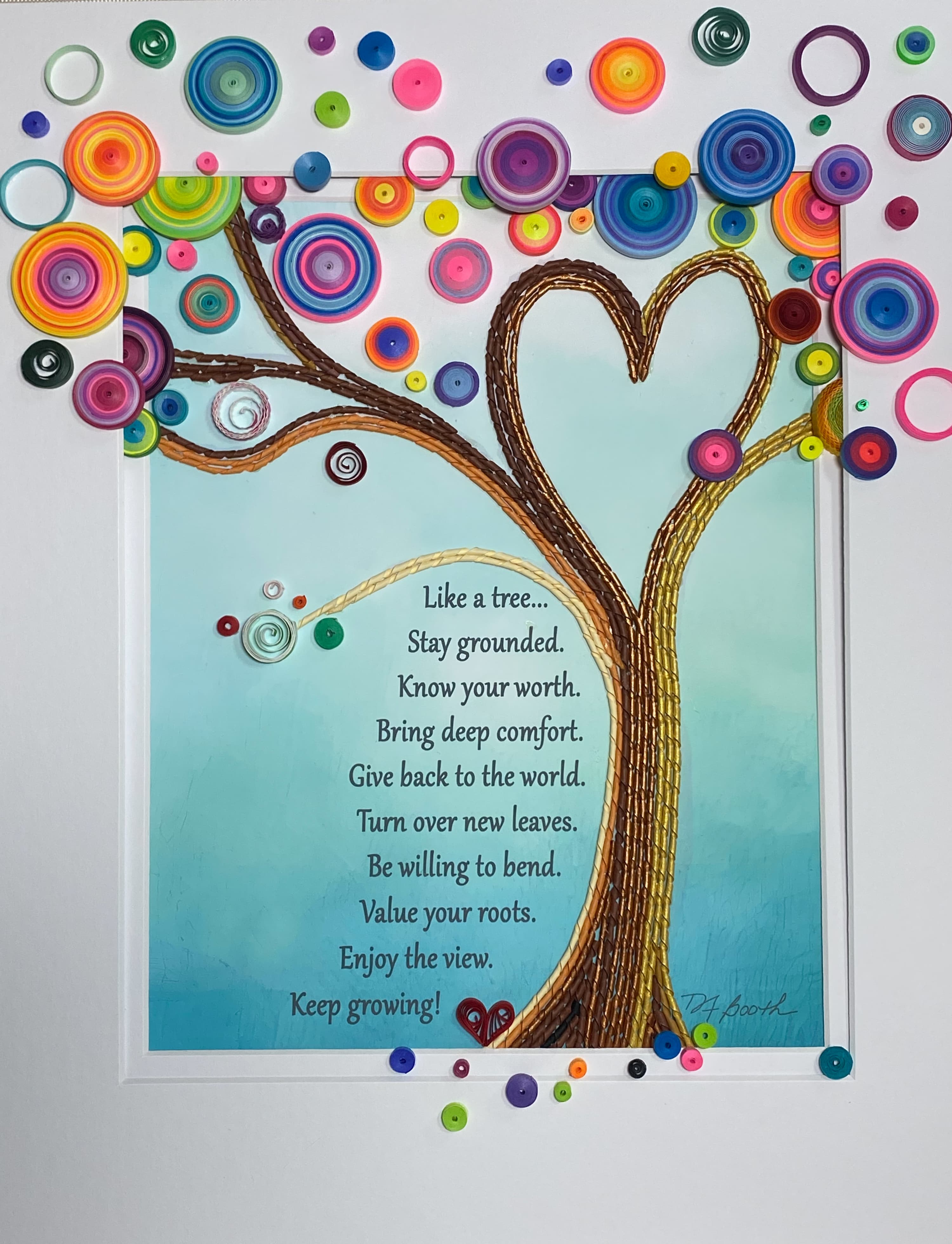 Commissioned Anniversary Wisdom Tree